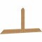 Ekena Millwork Portland Timber Gable Bracket, Western Red Cedar, 84"W x 35"H x 1 1/2"D x 5 1/2"F, 10/12 Pitch GBW084X35X0206POR00SWR - alternate 3